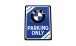BMW K1200S メタル サイン - BMW Parking Only