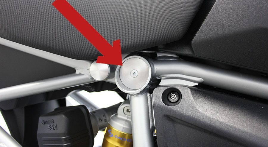 サスペンション取付部カバー Bmwモーターサイクリスト アクセサリー Hornig