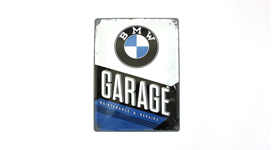 BMW R850GS, R1100GS, R1150GS & Adventure メタル サイン - BMW Garage