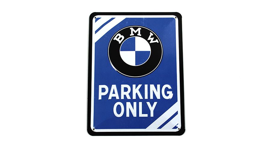 BMW R 1250 RT メタル サイン - BMW Parking Only