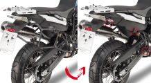  BMW F650GS (08-12), F700GS & F800GS (08-18) サイドケース・マウンティング-Rapid