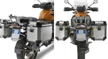  BMW R1200GS (04-12), R1200GS Adv (05-13) & HP2 トレッカー アウトバック用 サイドケース・マウンティング