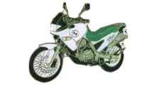  BMW F 650, CS, GS, ST, Dakar (1994-2007) F 650 (white) ピンバッジ