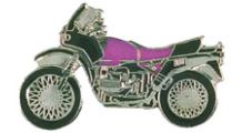  BMW R 100 Model R 80 / 100 GS (purple) ピンバッジ