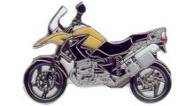  BMW R1200GS (04-12), R1200GS Adv (05-13) & HP2 R 1200 GS 2008 (yellow) ピンバッジ