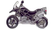  BMW R1200GS (04-12), R1200GS Adv (05-13) & HP2 R 1200 GS 2008 (black) ピンバッジ