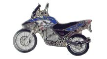  BMW F 650, CS, GS, ST, Dakar (1994-2007) F 650 GS Paris Dakar ピンバッジ