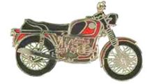  BMW R 100 Model R 75/5 (red) ピンバッジ