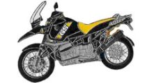  BMW R850GS, R1100GS, R1150GS & Adventure R 1150 GS Adv. ピンバッジ