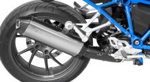 REMUS マフラー BMWモトラッドR1250R、RS REMUS BLACK HAWK Slip On (sport exhaust) with connection