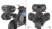  BMW R1300R サイドケース・マウンティング
