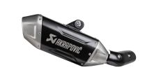  BMW F450GS Akrapovic Stainless Steel Black マフラー