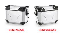 BMW R1300GS & Adventure GIVI トレッカー アウトバック EVO スマートケース（マフラー用カットアウト付き）、 陽極酸化処理