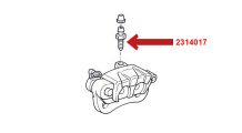  BMW R1100RS, R1150RS ブリーダースクリュー M6