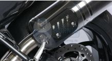  BMW F800S, F800ST & F800GT カーボン・マフラープロテクター