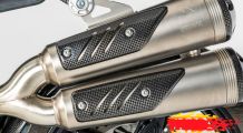  BMW R nine T カーボン・マフラープロテクター