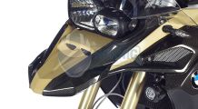  BMW F650GS (08-12), F700GS & F800GS (08-18) カーボン ビーク エンラージメント (左)