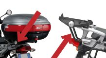  BMW R1200GS (04-12), R1200GS Adv (05-13) & HP2 トップケース・マウンティング