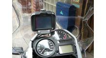  BMW R1200GS (04-12), R1200GS Adv (05-13) & HP2 GPSマウント (TomTom/Zumo)