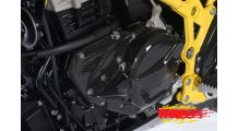  BMW F650GS (08-12), F700GS & F800GS (08-18) カーボンプロテクター・クラッチカバー(ビッグ)