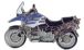 BMW R850GS, R1100GS, R1150GS & Adventure R 1150 GS (blue-white) ピンバッジ