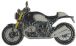 BMW R nine T RnineT (side view) ピンバッジ