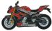 BMW S1000R (2014-2020) S 1000 R ピンバッジ赤