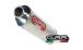BMW F 650, CS, GS, ST, Dakar (1994-2007) GPR Slip On Trevale Stainless Steel マフラー
