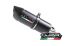 BMW F 650, CS, GS, ST, Dakar (1994-2007) GPR Slip On Furore Nero Italia マフラー