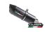 BMW F 650, CS, GS, ST, Dakar (1994-2007) GPR Slip On Furore Nero Italia マフラー