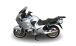 BMW R1100RT, R1150RT GPR Slip On Trioval Stainless Steel マフラー (触媒コンバータ付き)