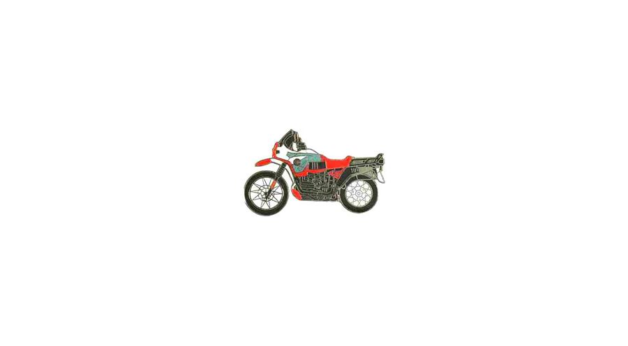 BMW R 100 Model R 100 GS PD (red) ピンバッジ