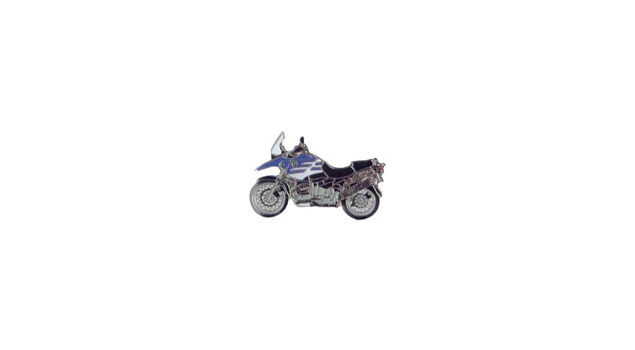 BMW R850GS, R1100GS, R1150GS & Adventure R 1150 GS (blue-white) ピンバッジ