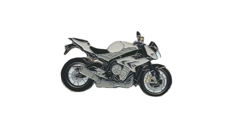 BMW S1000R (2014-2020) S 1000 Rピンバッジホワイト
