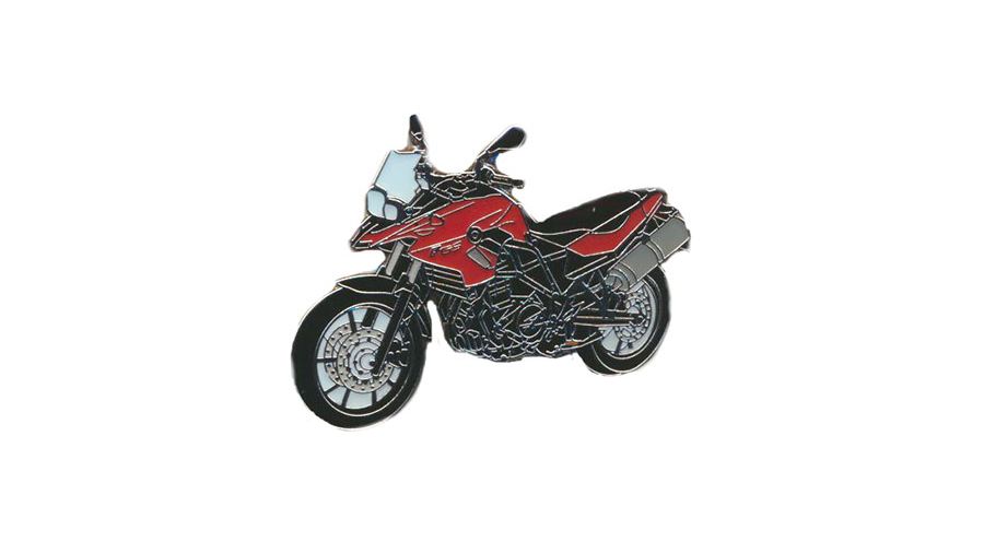 BMW F650GS (08-12), F700GS & F800GS (08-18) F 700 GS (red) ピンバッジ