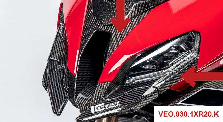 BMW S 1000 XR (2020- ) カーボン・フロントカウル