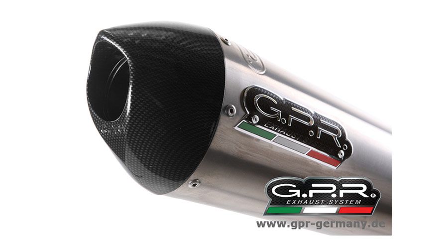 BMW R1200RT (2005-2013) GPR Slip On GPE Anniversary Titanium マフラー
