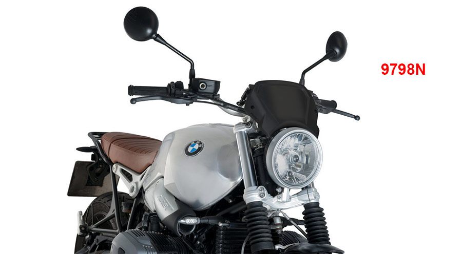 BMW R nine T アルミ製フロントプレート 