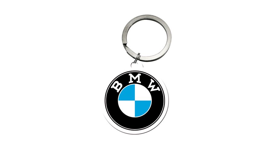BMW R1200GS (04-12), R1200GS Adv (05-13) & HP2 キーホルダー - BMWロゴ　