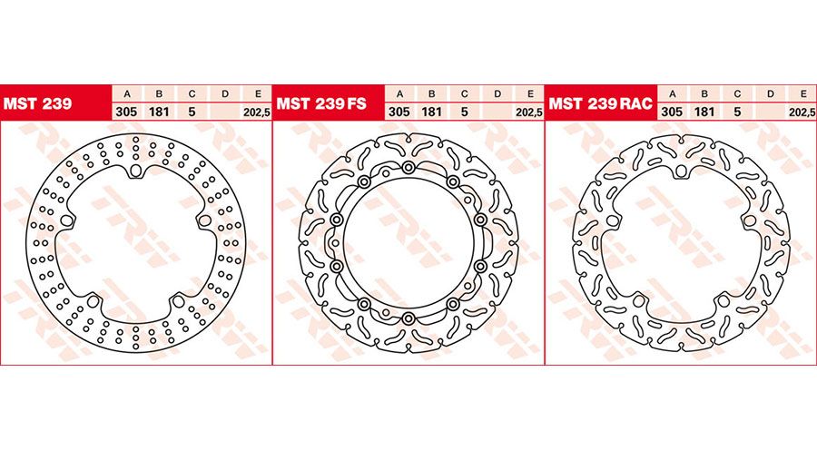 BMW R1200GS (04-12), R1200GS Adv (05-13) & HP2 フロント・ブレーキディスク