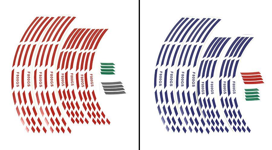 BMW F800GS (2024- ), F900GS & F900GS Adv リム ストライプ F800GS