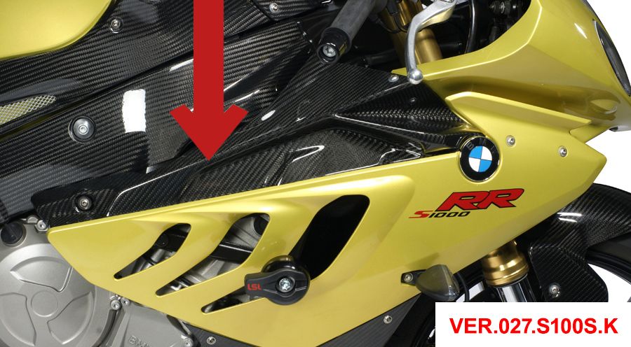 BMW S1000RR (2009-2018) バッジホルダー （側面フェアリング部上部）