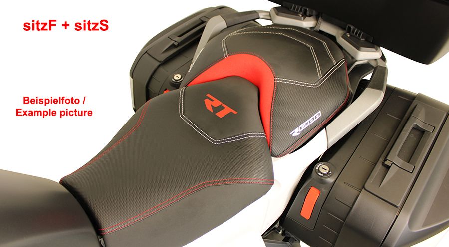 BMW R1300RT フロントシート、リアシートの改良