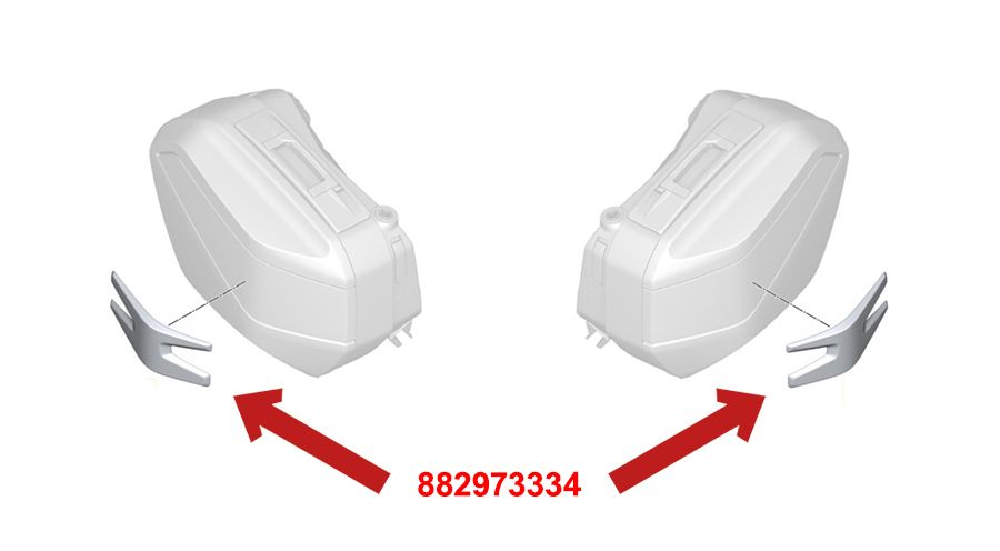 BMW R1300RT ツーリングケース用プロテクション