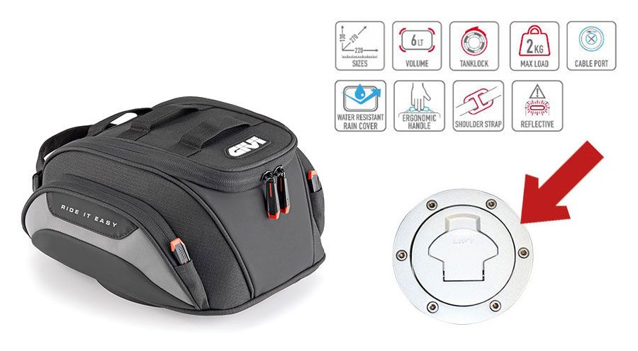 BMW R1200ST タンクバッグ Easy BAG