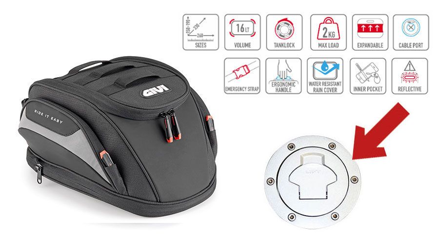 BMW R 1250 GS & R 1250 GS Adventure タンクバッグ Easy-T