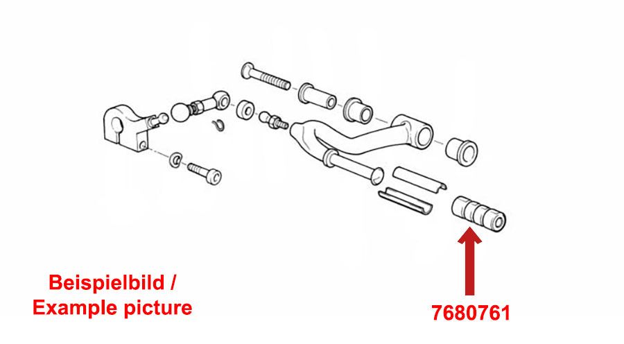 BMW K1300R フットシフトレバー用交換ゴム