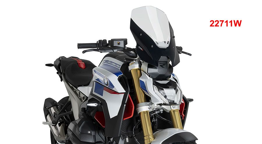 BMW R1300R ツーリング用ウィンドシールド