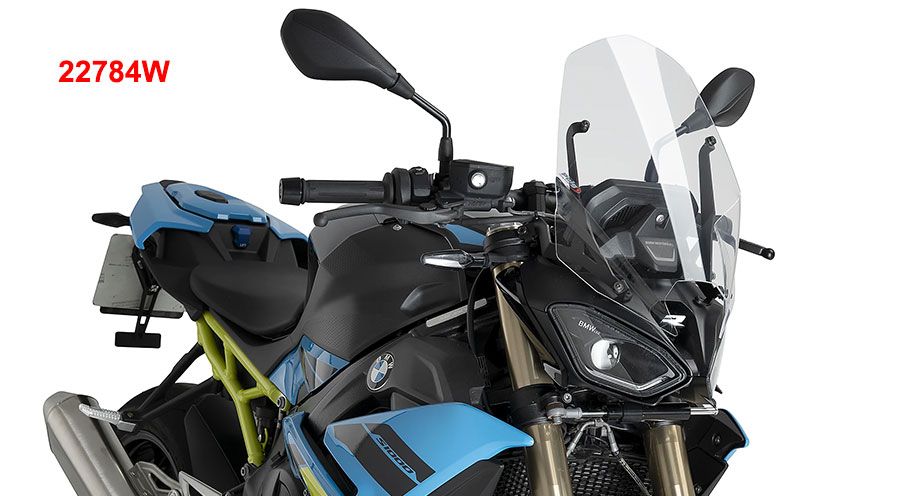 BMW S1000R (2021- ) ツーリング用 ウィンドシールド