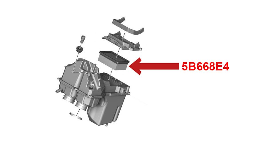BMW F450GS (COPY563287) エアフィルター
